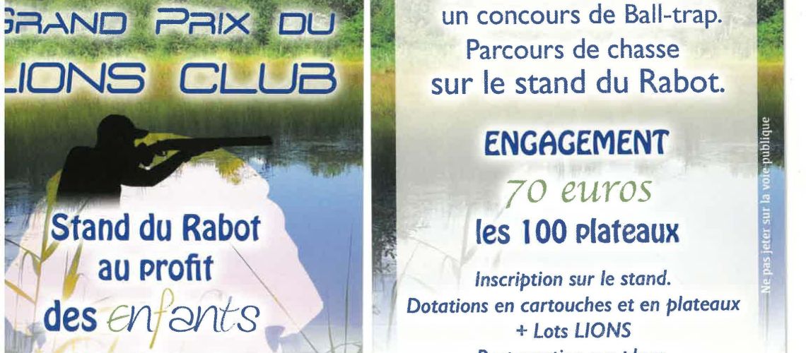 GRAND PRIX DU LION CLUB 2026